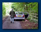 Chris somewhere in the wilds